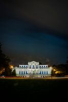 Nachtfoto vanuit de Haarlemmerhout, Napoleons Paleis