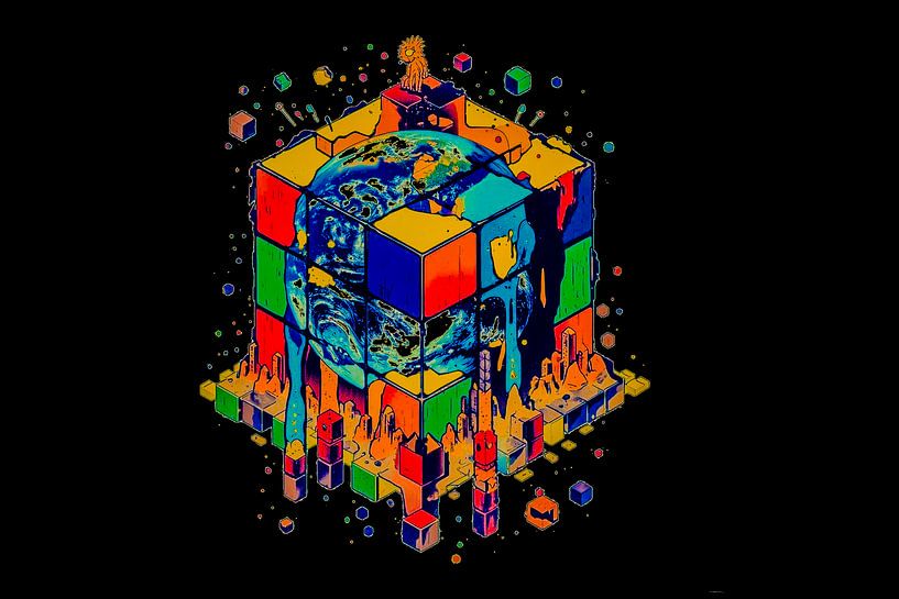 Terre en fusion par Truckpowerr