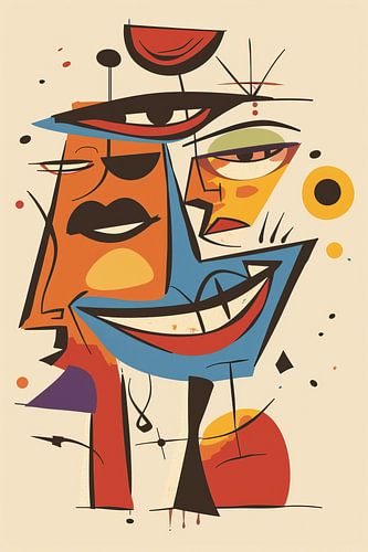 Peinture abstraite moderne de Picasso