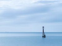 Twilight lamp at sea