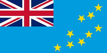 Flagge von Tuvalu von de-nue-pic