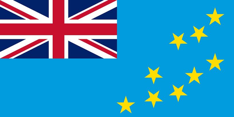 Drapeau de Tuvalu par de-nue-pic