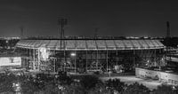 Het Feyenoord Stadion "De Kuip" in Rotterdam van MS Fotografie | Marc van der Stelt thumbnail