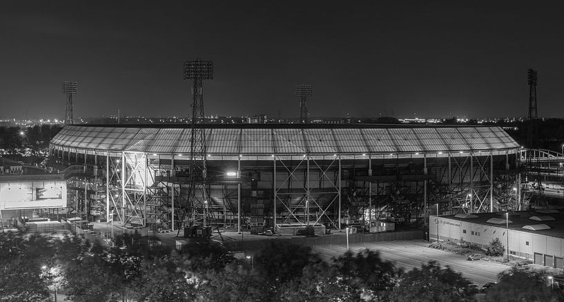 Het Feyenoord Stadion "De Kuip" in Rotterdam van MS Fotografie | Marc van der Stelt