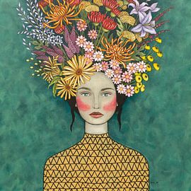 Flowers on my mind by Kris Stuurop