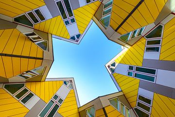 Kubuswoningen in Rotterdam uniek woonarchitectuurproject van Sjoerd van der Wal Fotografie