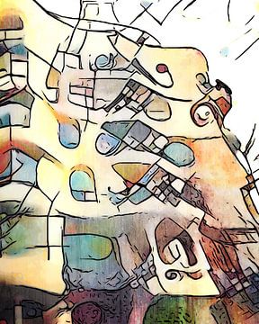 Kandinsky ontmoet Barcelona, Motief 8 van zam art