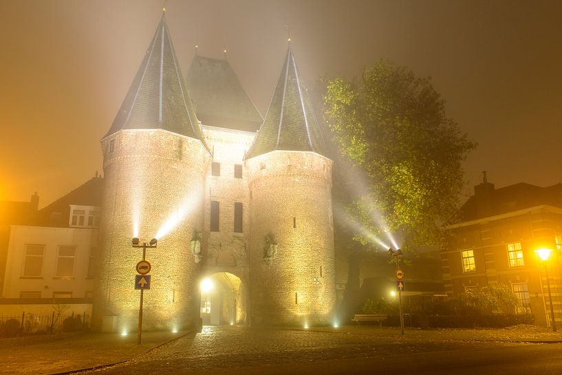 Koornmarkt-Tor in Kampen von Sjoerd van der Wal Fotografie