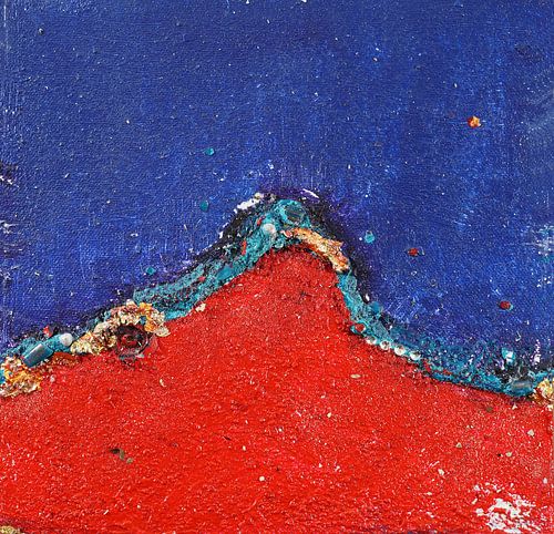 # A 12 Acryl auf Leinwand, 20 x 20 x 3 cm