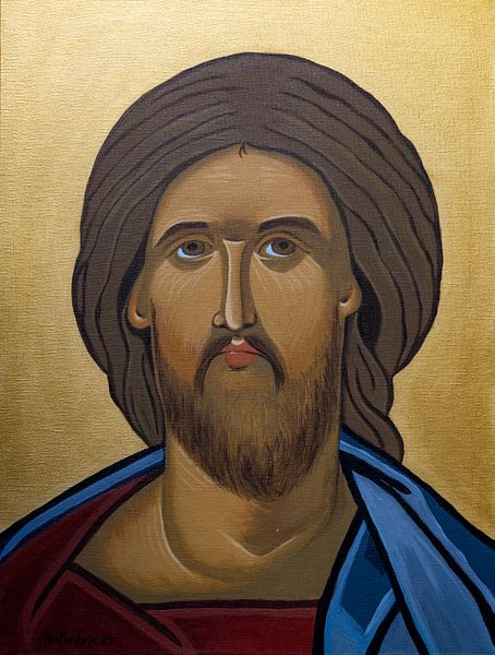Christ Pantocrator by Piret Victoria Ribas Art & Photography