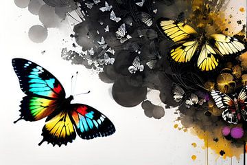 Vleugels van kleur: een eerbetoon aan de schoonheid van vlinders van ButterflyPix