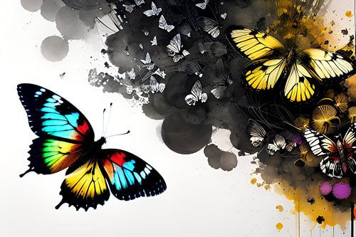 Vleugels van kleur: een eerbetoon aan de schoonheid van vlinders