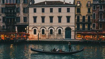 Lueur du soir sur le Grand Canal