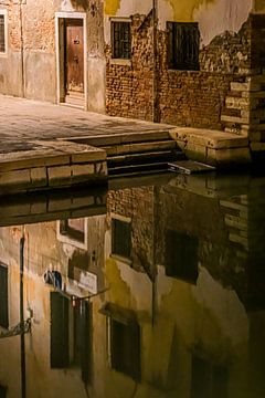 Stille avond in Venetië van Mischa Corsius