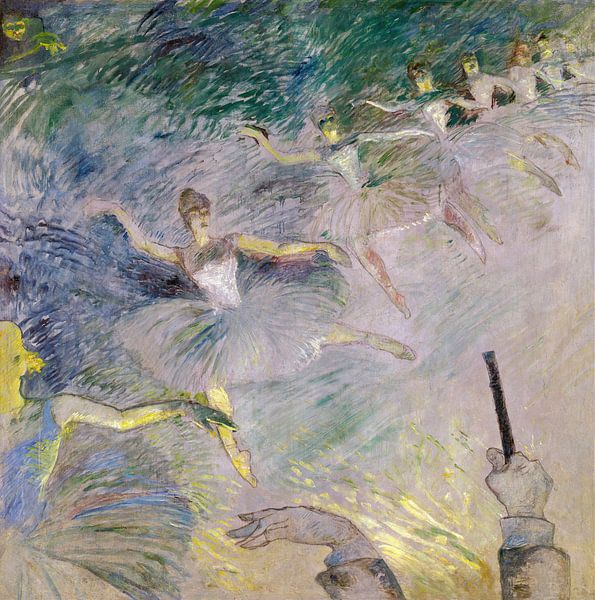 Danseuses de ballet, Henri de Toulouse-Lautrec par Des maîtres magistraux