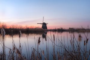 Molen bij meertje von Moetwil en van Dijk - Fotografie