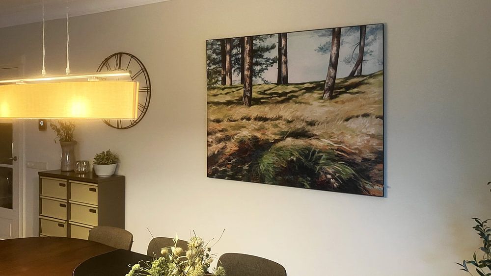 Tussen twee Bergen  van Rob Donders Beeldende kunst 