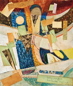 Kurt Schwitters - c 71 falling paper pieces (1946)