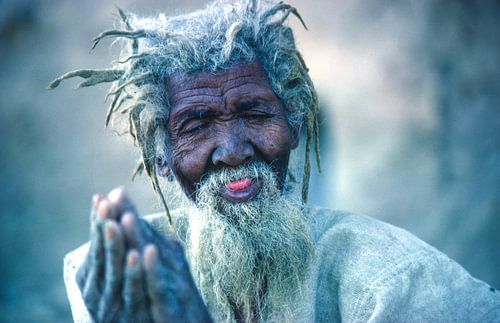 portret ouderling, Mali