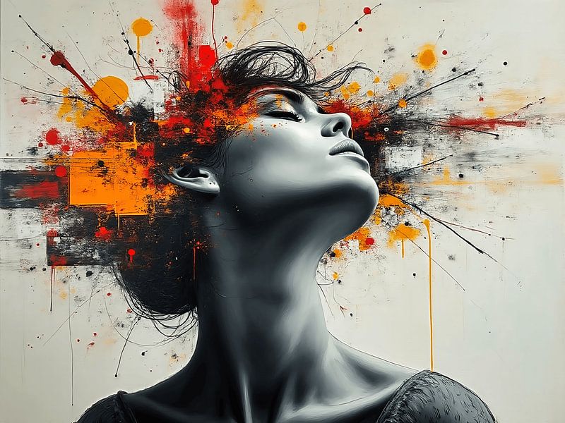 Surrealistische Frau von The Photo Artist