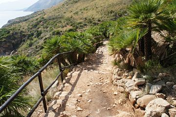 Bergpad Sicilië van Patrick van Sandijk