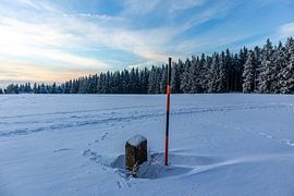 Erste Winterwanderung auf dem Rennsteig von Oliver Hlavaty