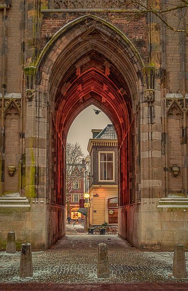 Unter der Kathedrale von Verliefd op Utrecht