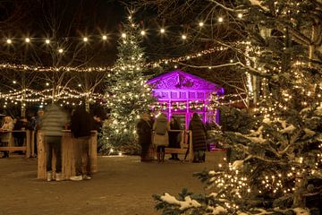 Magdeburg - Kerstmarkt bij de  van t.ART