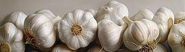 Schilderij Knoflook