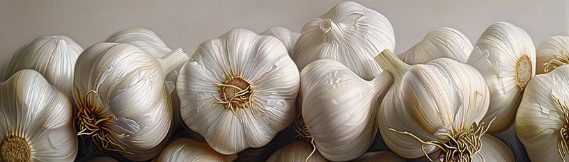 Painting Garlic by Eye catching paintings