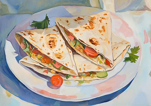 Quesadilla-Kunst