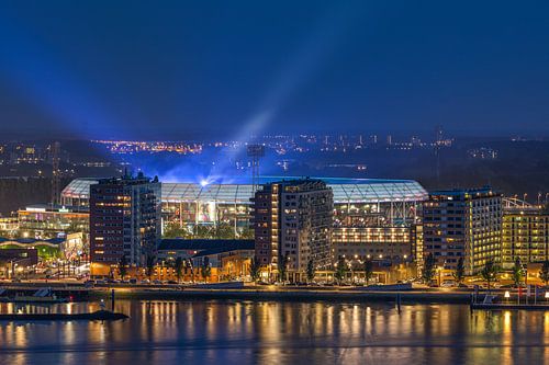 Feijenoord Stadion "De Kuip" in Rotterdam tijdens een concertreeks