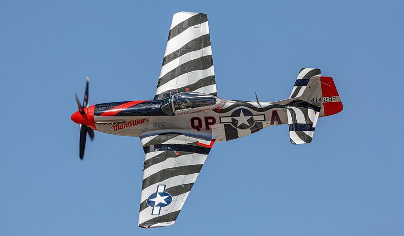 North American P-51D Mustang Man O&#039; War. by Jaap van den Berg