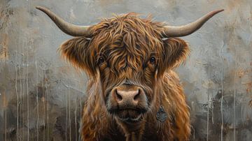 Silent Witness - The Soul of the Highlands - Scottish highlander by Eva Lee