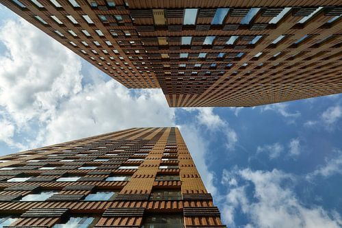 Modern architecture on Amsterdam's Zuidas