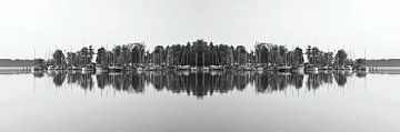 Chiemsee black and white