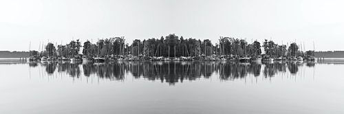 Chiemsee noir et blanc