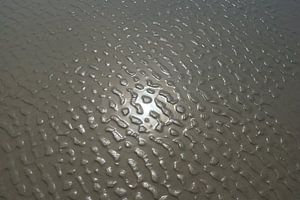 Ribbels in het zand