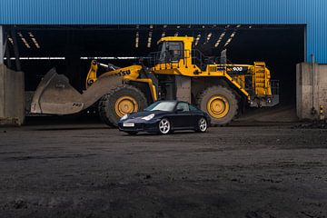 Porsche 996 4S met shovel van Ryan van Pelt