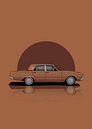 Kunst 1966 Chrysler Valiant VC Sedan van D.Crativeart thumbnail