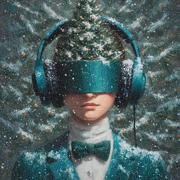 Casque de sapin de Noël | Casque de sapin de Noël