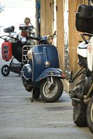 Vespa Scooter in Chinatown
