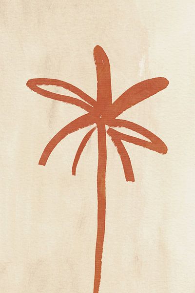 Burntorangepalm Ratio2x3 by Grace Digital Art Co