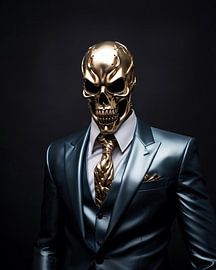 Man with mask