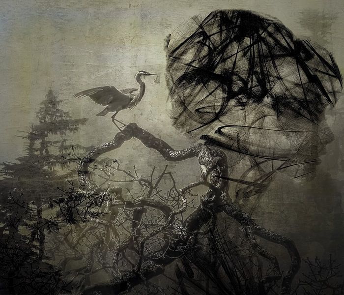 Engel erscheint als Windstoss von Moonheart Artworks