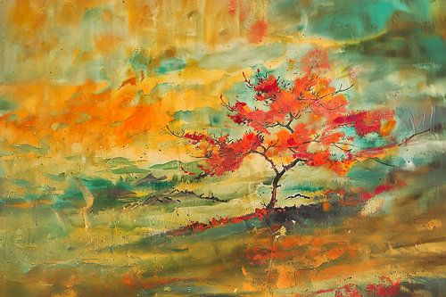 schilderachtige Japanse kunst