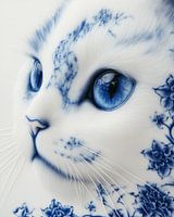 Delfts Blauwe Kat