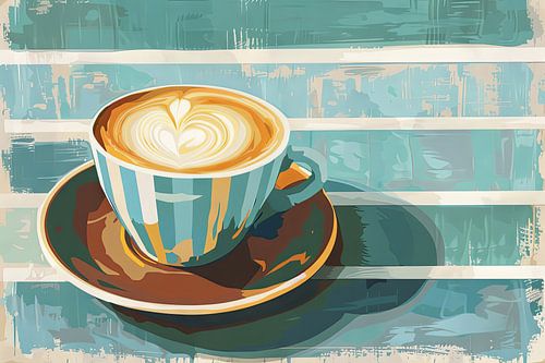 Coffee - Colourful abstraction