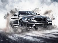 Bmw M5 Car Sports car