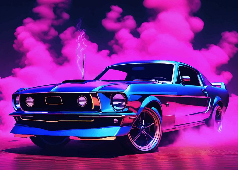 Ford Mustang Neon von MIROKKU